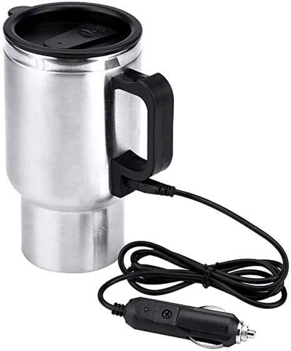 Stainless Steel Travel 12 Volts Car Electric Coffee Mug Shop Today. Get it Tomorrow takealot