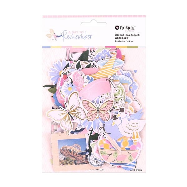 Day to Remember Diecuts - Ephemera (182 Pieces)