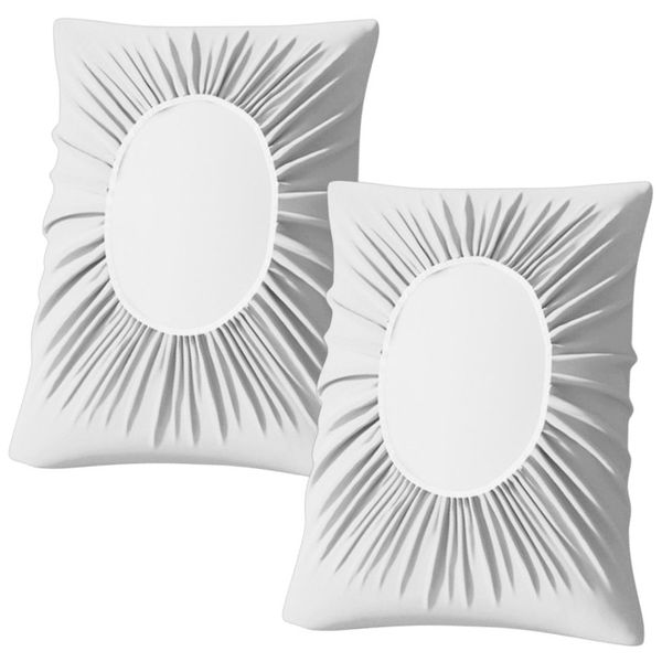 2 Piece - Soft Disposable Travel Pillow Case Set