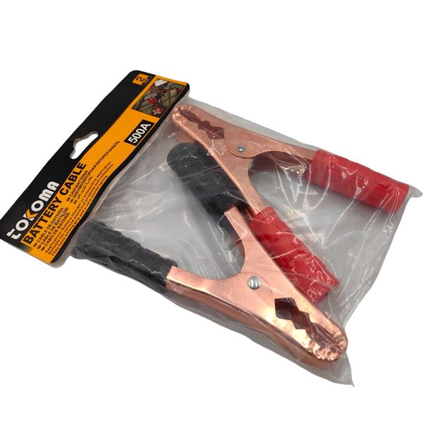 Tokoma 500A Battery Cable Jumper Clamps