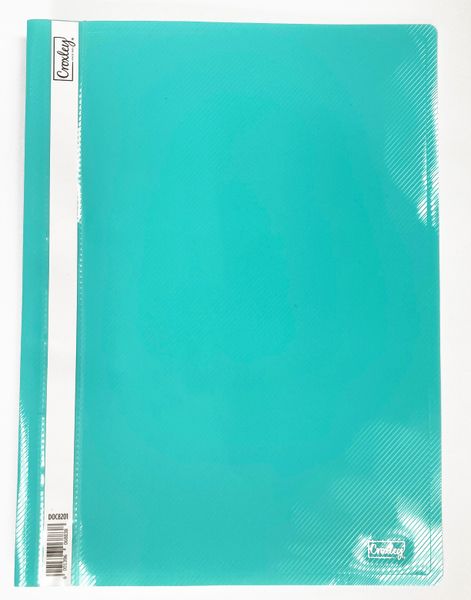 CROXLEY PRESENTATION FOLDER PACK OF 12's TURQUOISE