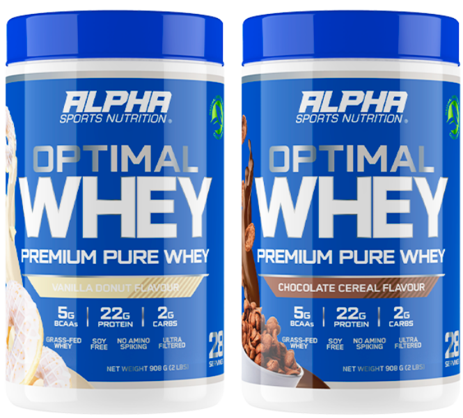 Alpha Sports Nutrition Optimal Whey Combo 1.8kg Shop Today. Get it