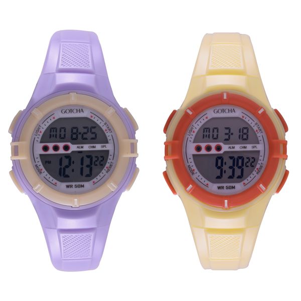 Gotcha Digi Mid-Size Ladies Watch Set
