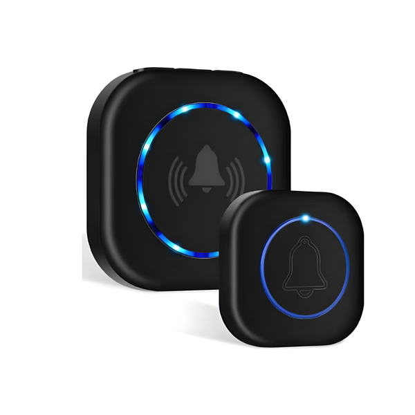 AICOM- Wireless Long Range Door Bell With LED Flash &amp; 38 Melodies