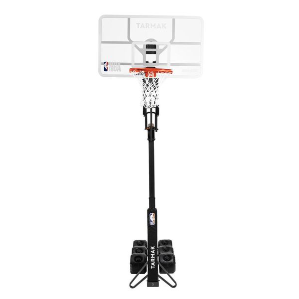 Tarmak Adjustable 2.10m To 3.05m Folding Basketball Hoop On Wheels B900 Box Nba