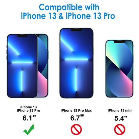 JETech iPhone 13 & iPhone 13 Pro Privacy Screen Protector 2-Pack, Shop  Today. Get it Tomorrow!