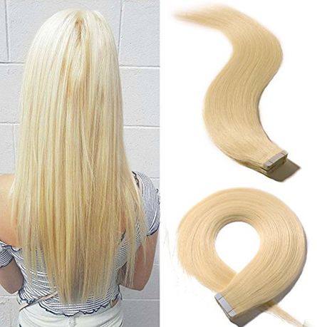 20 inch straight tape hair extensions double side tape in remy h best sale