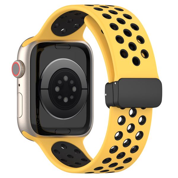 Silicone Sport Strap Compatible With Apple Watch