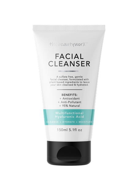 The Beauty Worx Hyaluronic Acid Face Cleanser 150ml