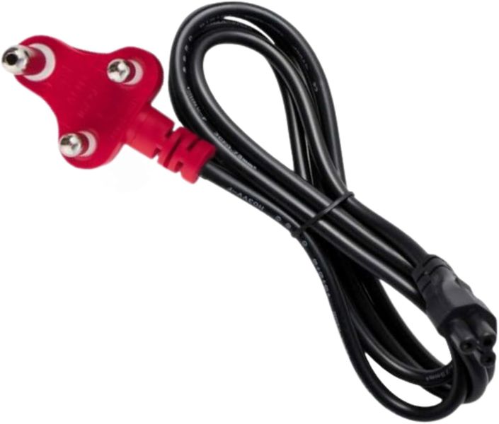DW 3-Pin Red Head Laptop Power (Flower) Cord Type M - 1.5M