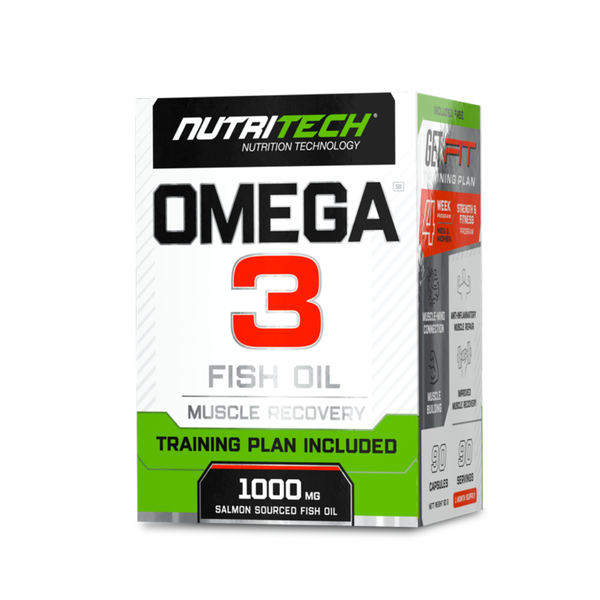 Nutritech Omega 3 Fish Oil Soft gels - 90's