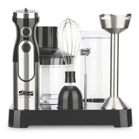 DSP 6 In 1 Stick Blender 1500W Hand Blender Set 5 Speed with Storage Base Image