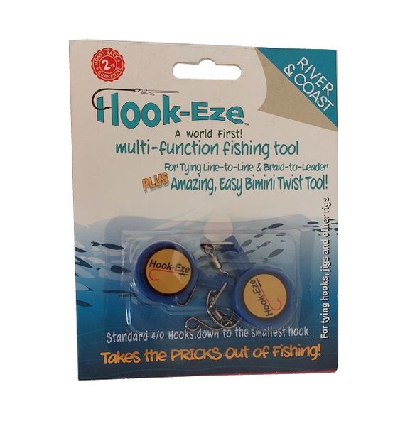 Hook-Eze - Fishing Knot Tying Tool - River and Coast - Blue - 2
