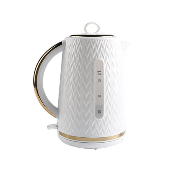 1.7L Electric Kettle-White, Gold