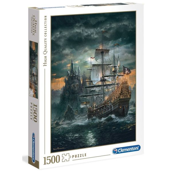 Clementoni 1500 Piece Puzzle - The Pirates Ship