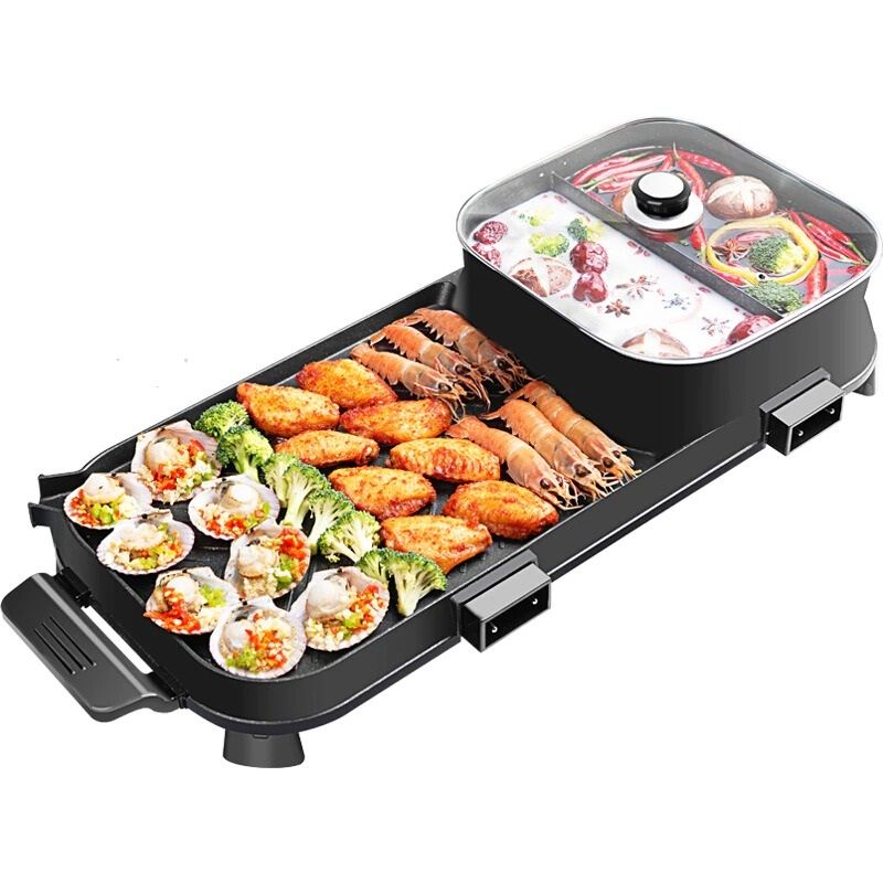 2 In 1 Electrical Barbecue Hotpot | Shop Today. Get It Tomorrow ...