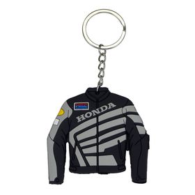 Cute Soft PVC Mini 3D Motorcycle Brand Jacket Keychain - Gift Idea ...
