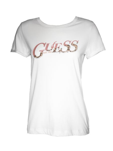 Guess Leo Tee - Pure White
