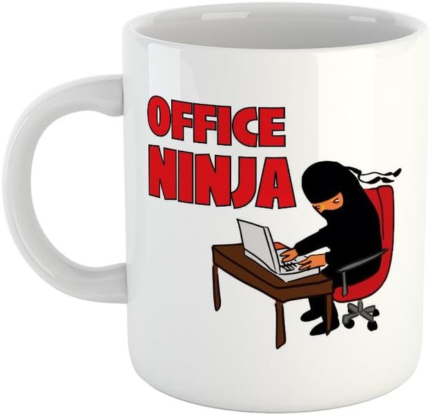 Office ninja- Father's day-Mother's day- Valentines-Charistmas Mug