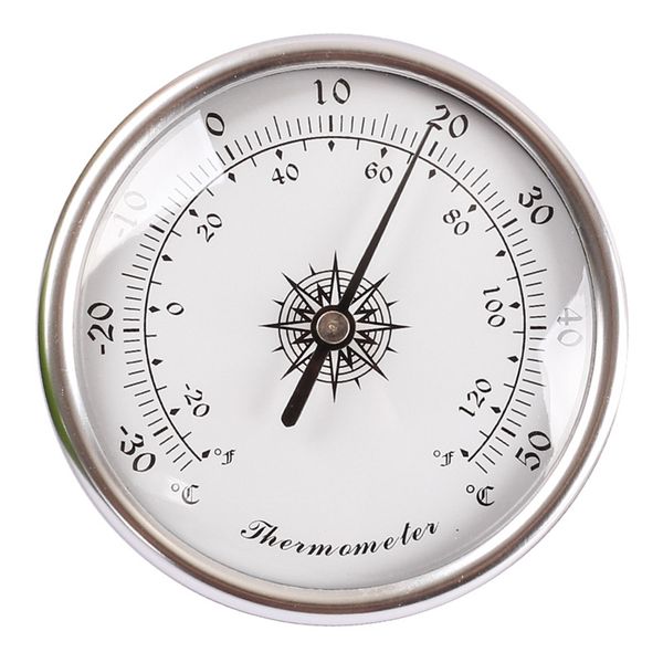 72mm Round Thermometer for Violin Guitar Case Cigar Humidor