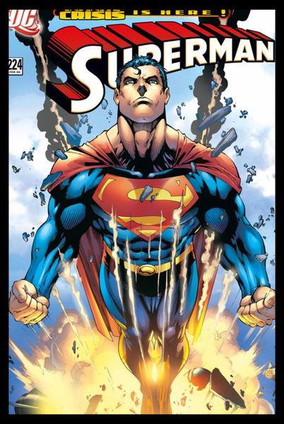 DC Comics: Superman (Infinite Crisis) Poster with Black Frame