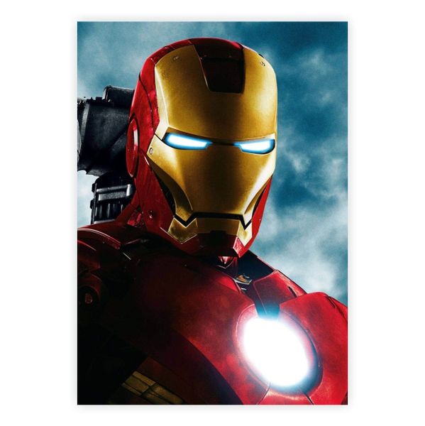 Iron Man Face - A1 Poster