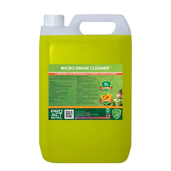 ProAct Retail Eco Micro Drain Cleaner - 5L Ready-to-Use Microbial Gel