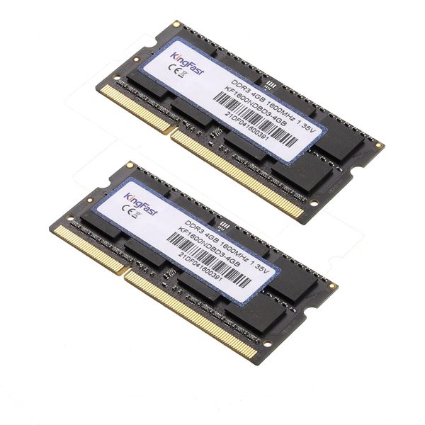 Kingfast GOLD Combo 8GB DDR3 1600MHz SO-DIMM LV Laptop RAM (2 x 4GB)