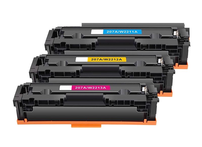 Compatible HP 207A (W2211A/W2212A/W2213A) Colour Multipack