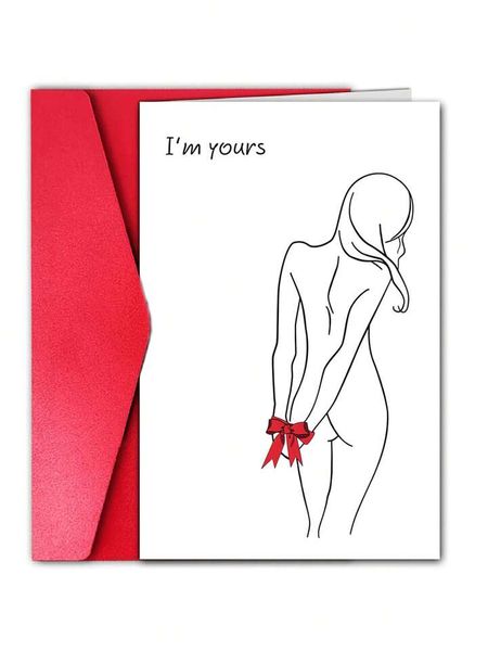 Funny Valentines Day Card- Im Yours
