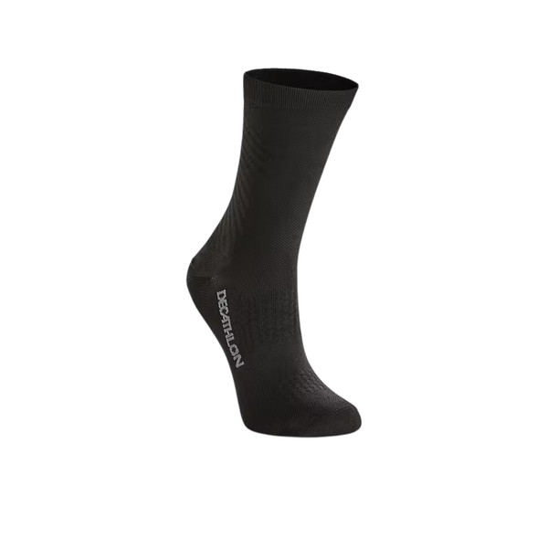Van Rysel Decathlon Summer Road Cycling Socks 900 - Black