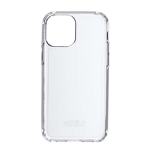 SoSkild Defend 2.0 Back Phone Case for Apple iPhone 12 / 12 Pro - Transparent