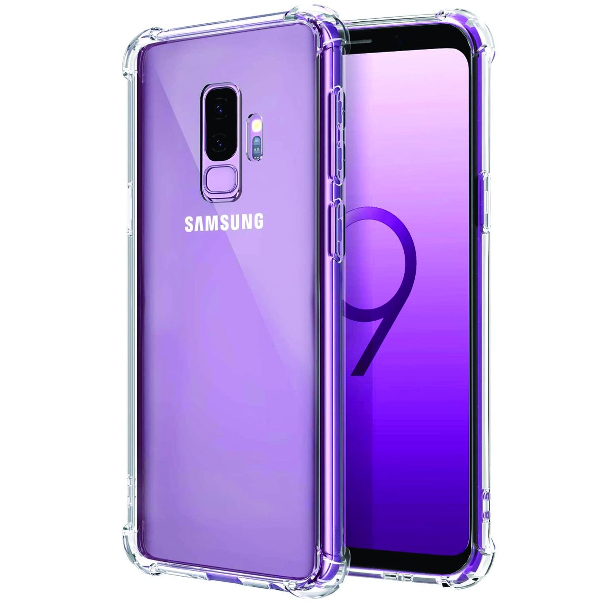 Shockproof TPU Clear Pouch Gel Case for Galaxy S9 Plus Shop