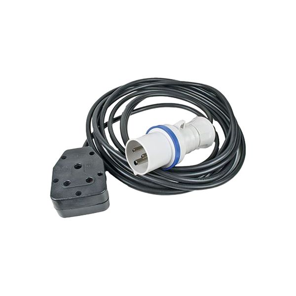 Gewiss - 5m 1.5×3 Core Cabtyre to RSA Janus Black Cordset