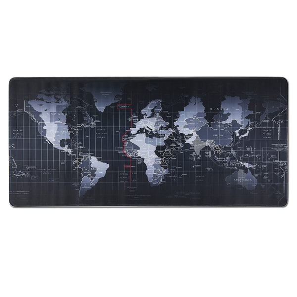 XL World Map Anti-Slip Mouse Pad