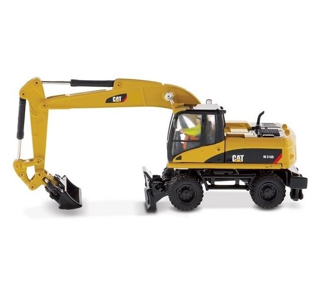 Diecast Masters 1/87 CAT M318D Wheel Excavator Diecast Model