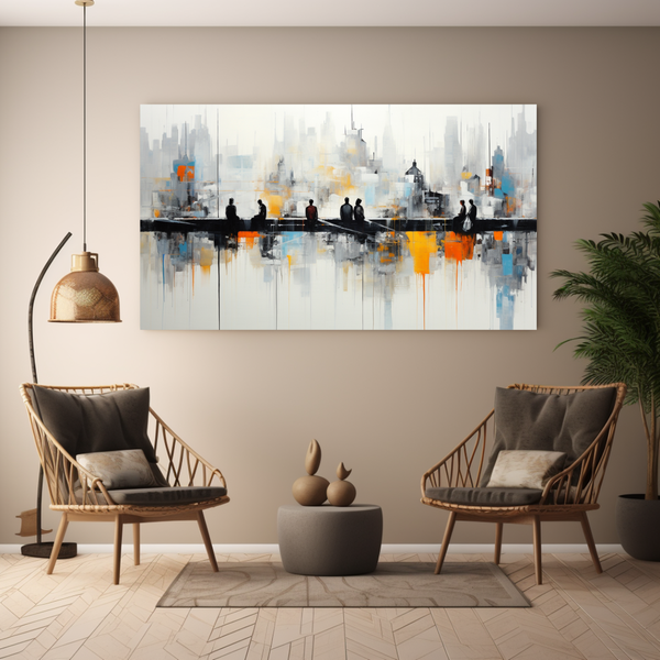 Canvas Wall Art - City Reverie - BK0190