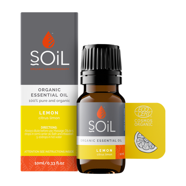 SOiL Organic Lemon 10ml (Citrus Limon)