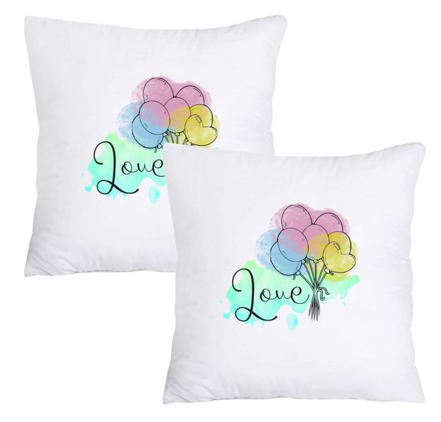Scatter Cushion Cover Set - Love Balloons