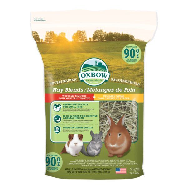 OXBOW Hay Blends - Western Timothy and Orchard Grass (2,55kg)