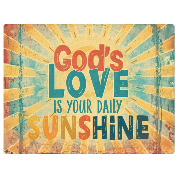 Sun Strokes Love is Sunshine Printed Mouse Pad