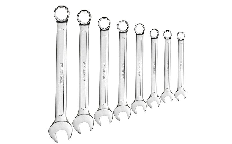 Gedore Red Combination Spanner Set - 8 Piece (9mm - 19mm)