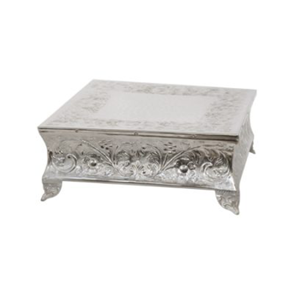 Square Embossed Display Stand