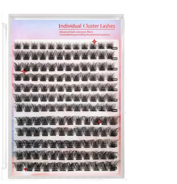 B02 Segmented False Eyelashes Large Volume set