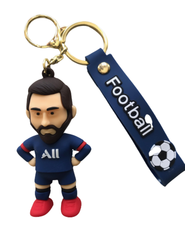 Lionel Messi PSG No 30 Schoolbag Tag & Keyholder - 3D Figurine