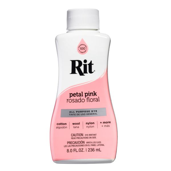 Rit All-Purpose Liquid Dye - Petal Pink 236ml