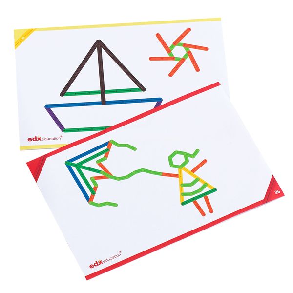 EDX Education Junior GeoStix Activity Cards - Set 2