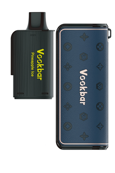 Luxe Vape Kit with Pineapple Ice Flavour Pod-16000 Puffs Blue Device