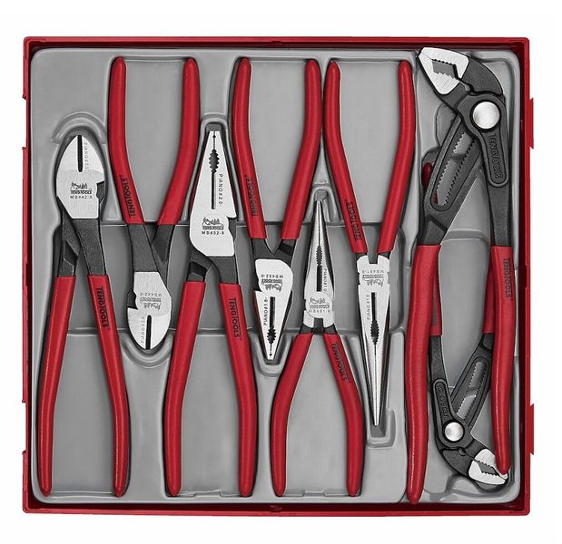 TengTools - Plier Set Vinyl Grip Q TT2 8 Pieces - table - TTD441Q