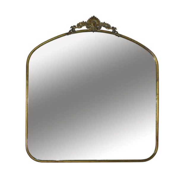 Aged Gold French Mirror 82 cm x 90 cm